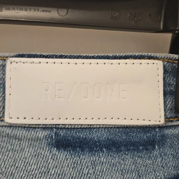 Re/Done Light Blue Skinny Jeans Sz 29 - Picture 3 of 5